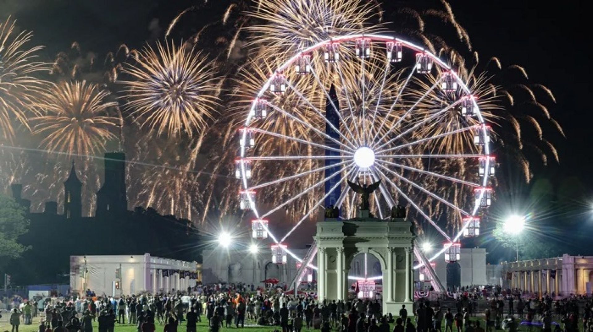 US marks its 250th birthday with fireworks, flyovers and extreme weather
