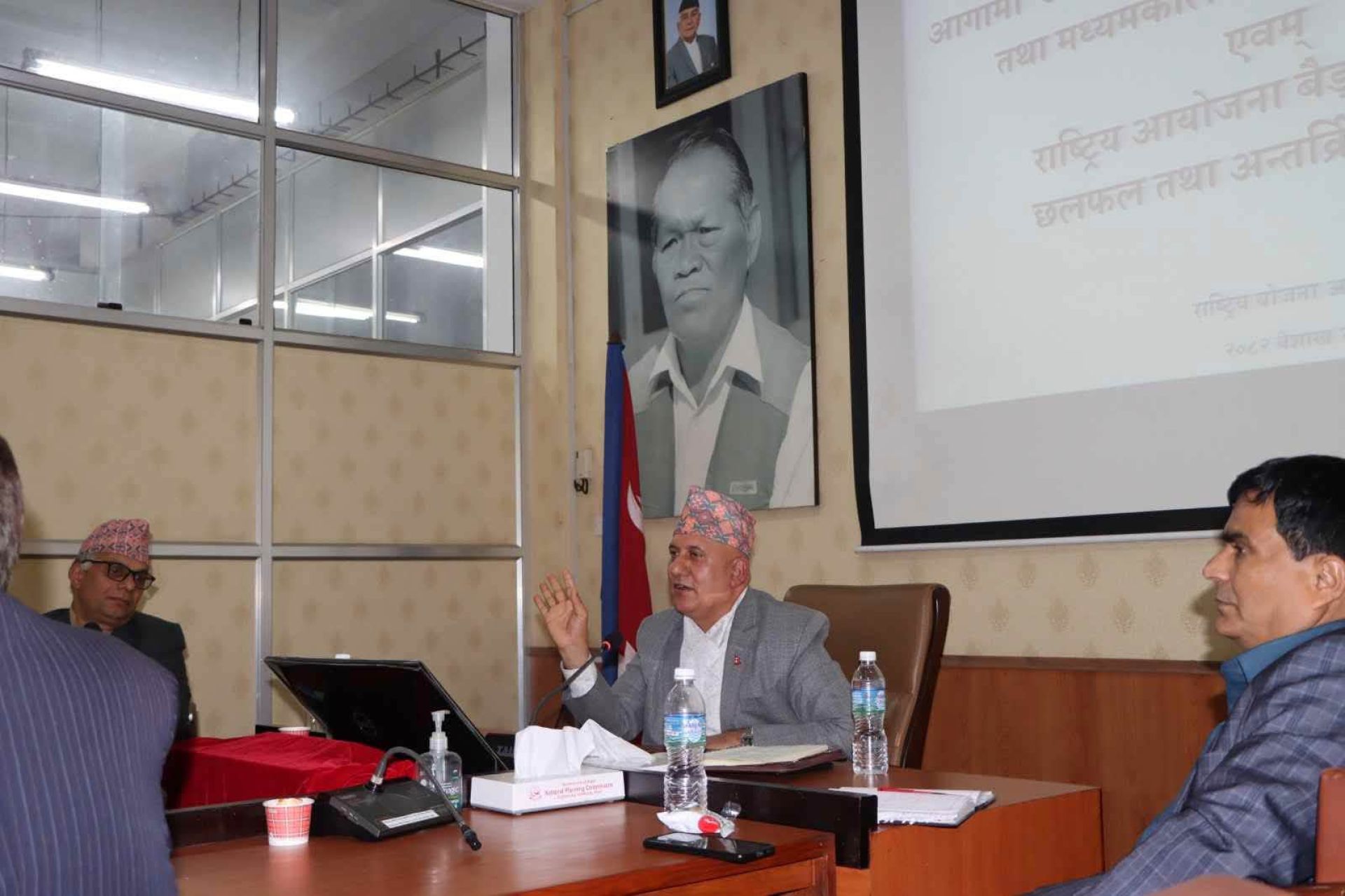 योजना आयोगमा बजेट छलफल: तीन करोड भन्दा कमको आयोजना मान्य नहुने