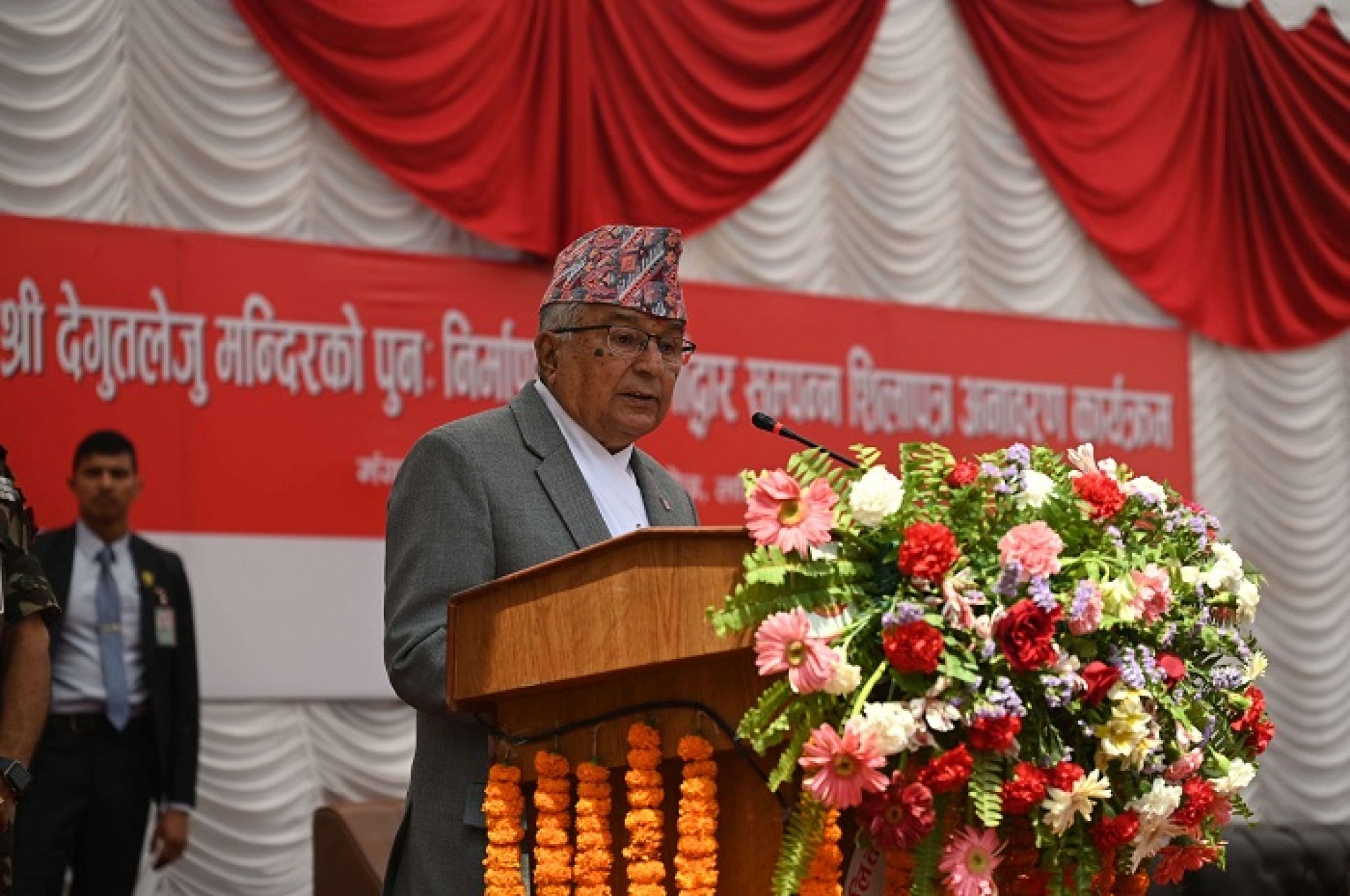 पूर्खाको मेहनत र परिश्रमको चिनो हो सम्पदा, संरक्षण गरौंः राष्ट्रपति पौडेल 