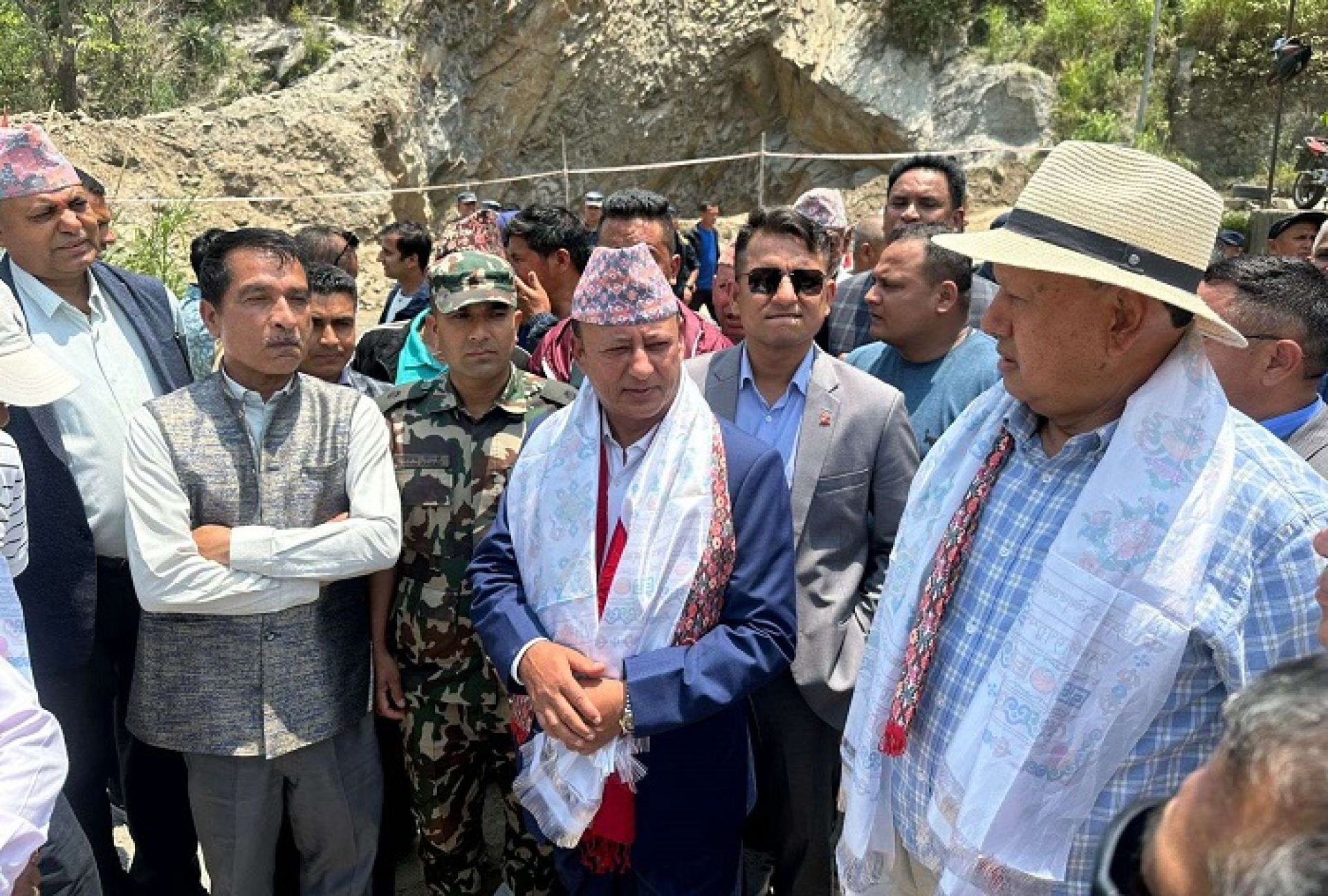 मेलम्ची बाढीपीडितलाई नदी तटवन्धको लागि तत्काल १६ करोडको व्यवस्था 