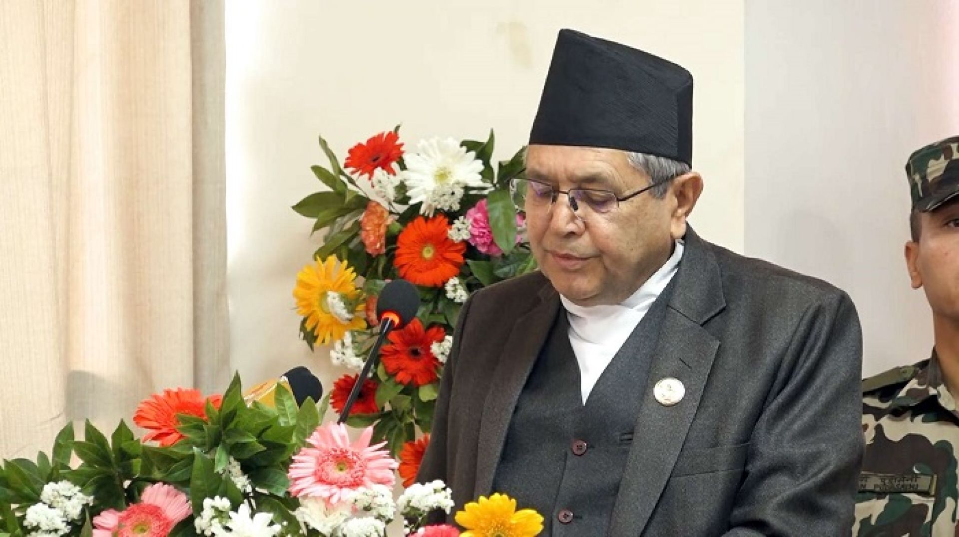 बेरुजुले वित्तीय अनुशासन पक्षमा प्रश्न खडा गरेको छ:  सभामुख घिमिरे 