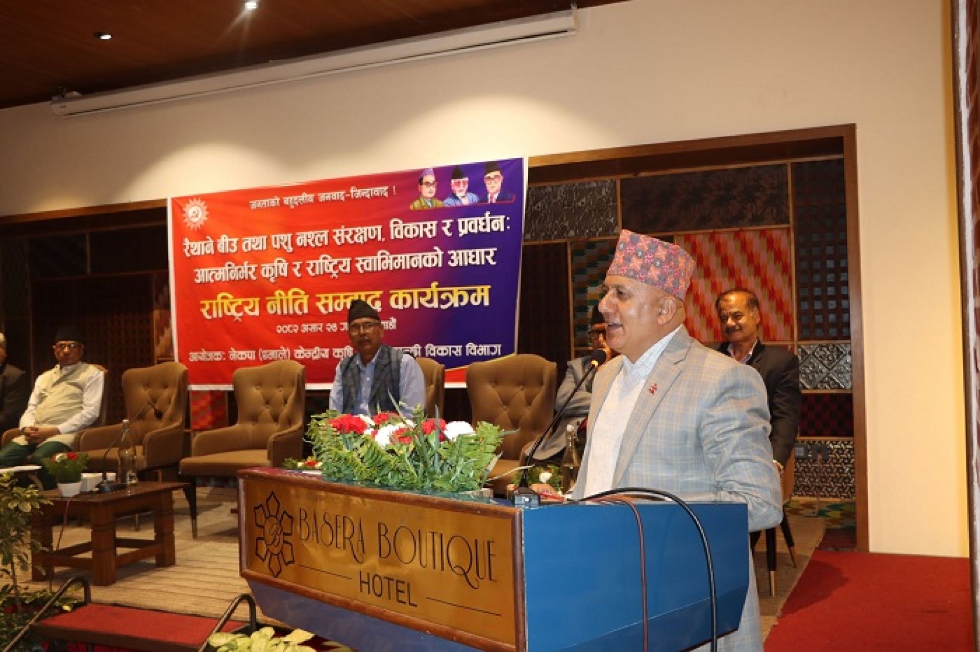 नीतिगत क्षेत्रमा भन्दा कृषि क्षेत्रमा छिटो परिणाम देखाउन सकिनेः उपाध्यक्ष अधिकारी 