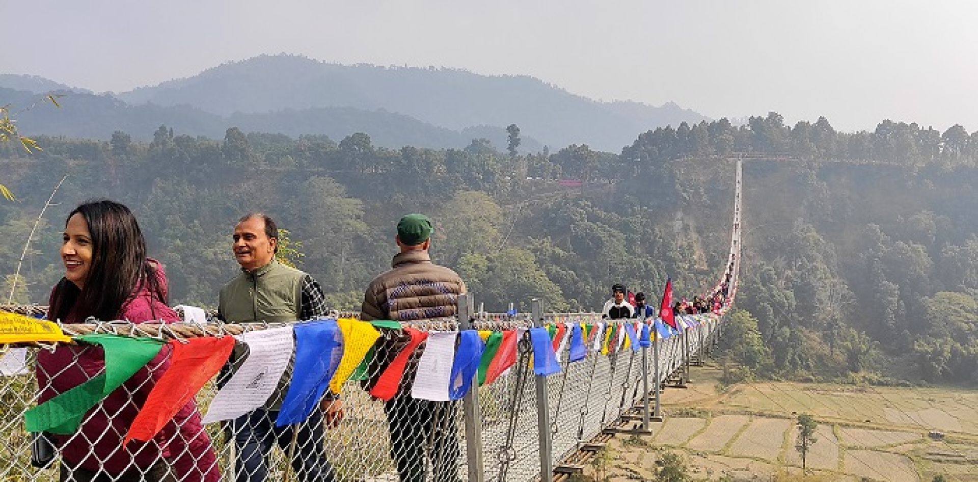 ‘कोलुबुङ रमिते गौडा झोलुङ्गे पुल’ बनेपछि इलामको कृषि उपज झापामा बिक्री गर्न सहज