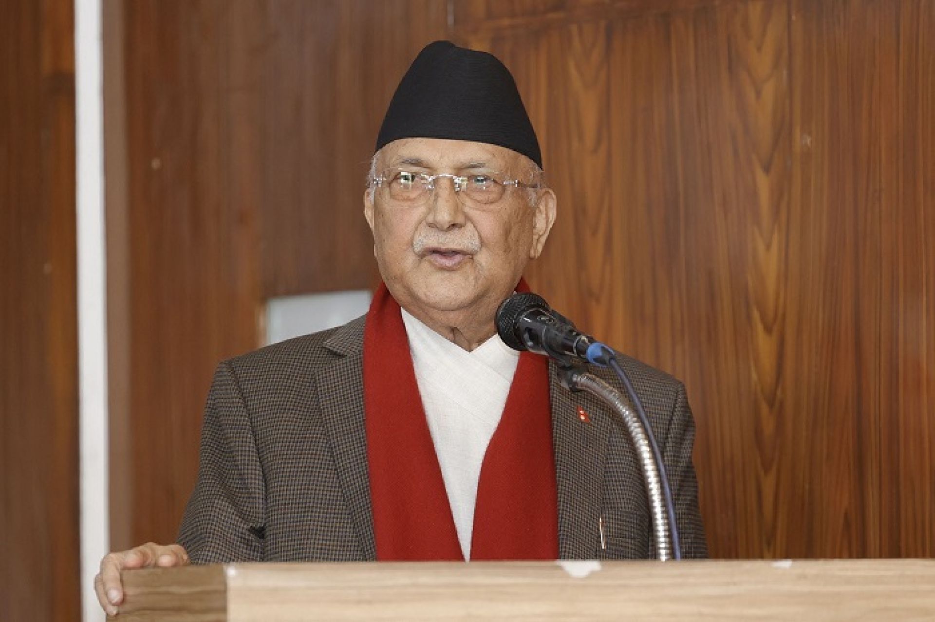 राजनीतिक स्थायित्व र सुशासन कायम गर्न नयाँ सरकार गठन भएको होः प्रधानमन्त्री