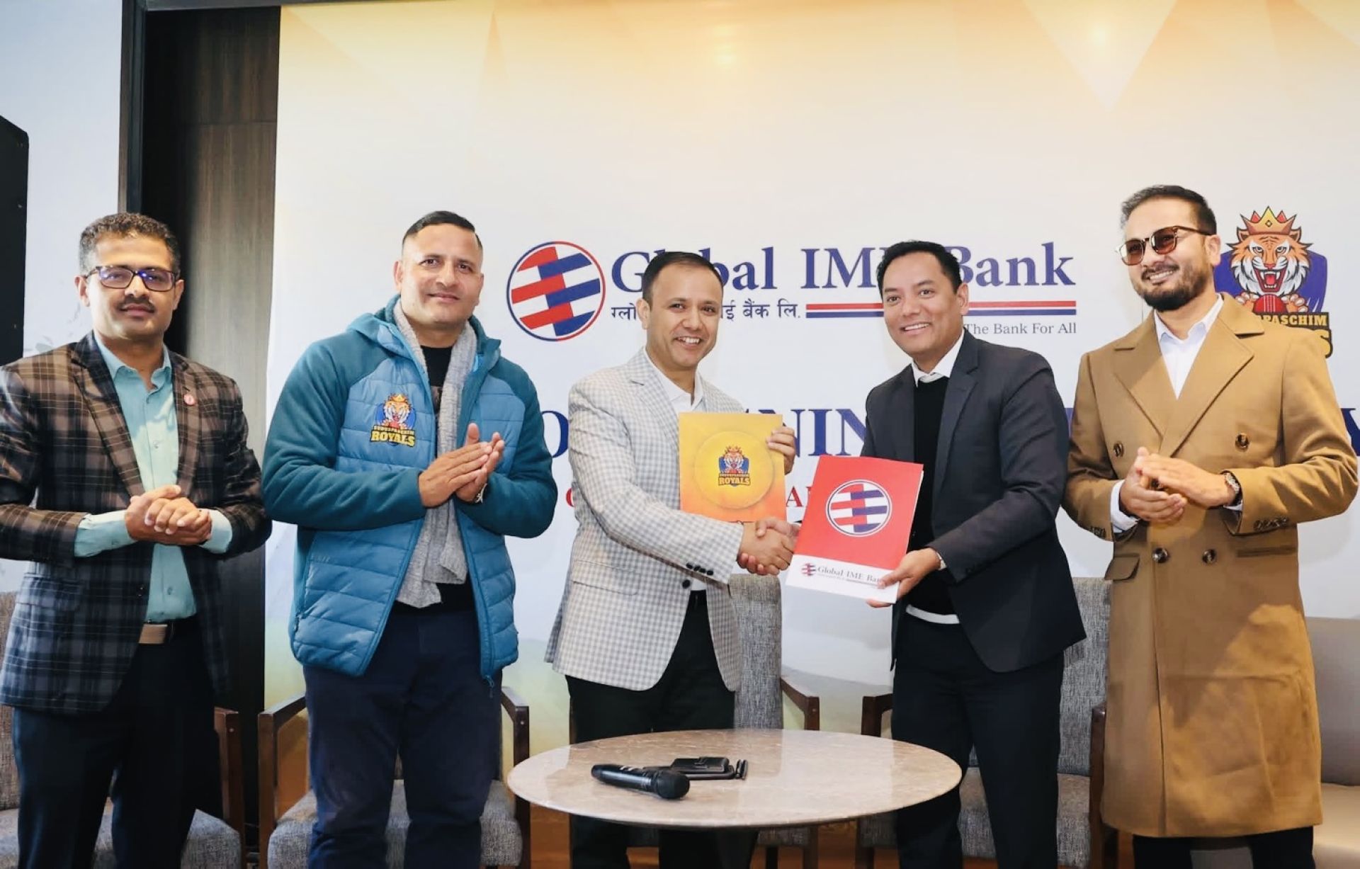 ग्लोबल आइएमई बैंक सुदूरपश्चिम रोयल्सको मुख्य प्रायोजक
