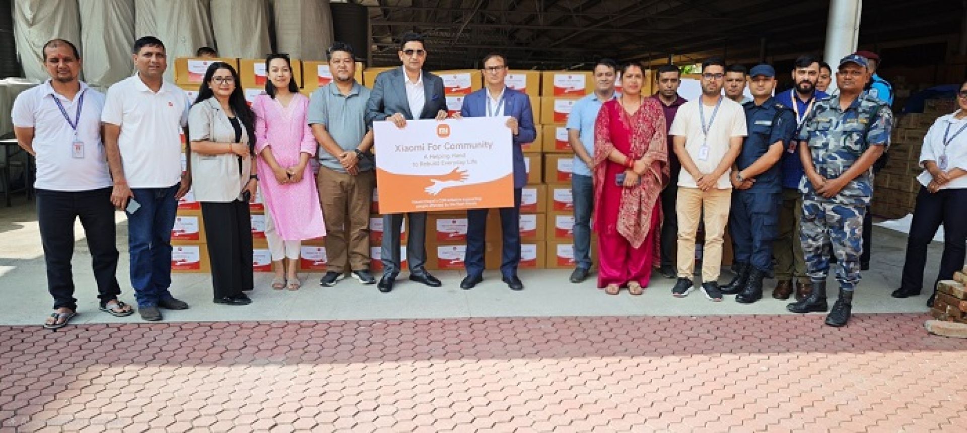 Xiaomi Nepal Provides Essential Household Relief Sets to Flood-Affected Families