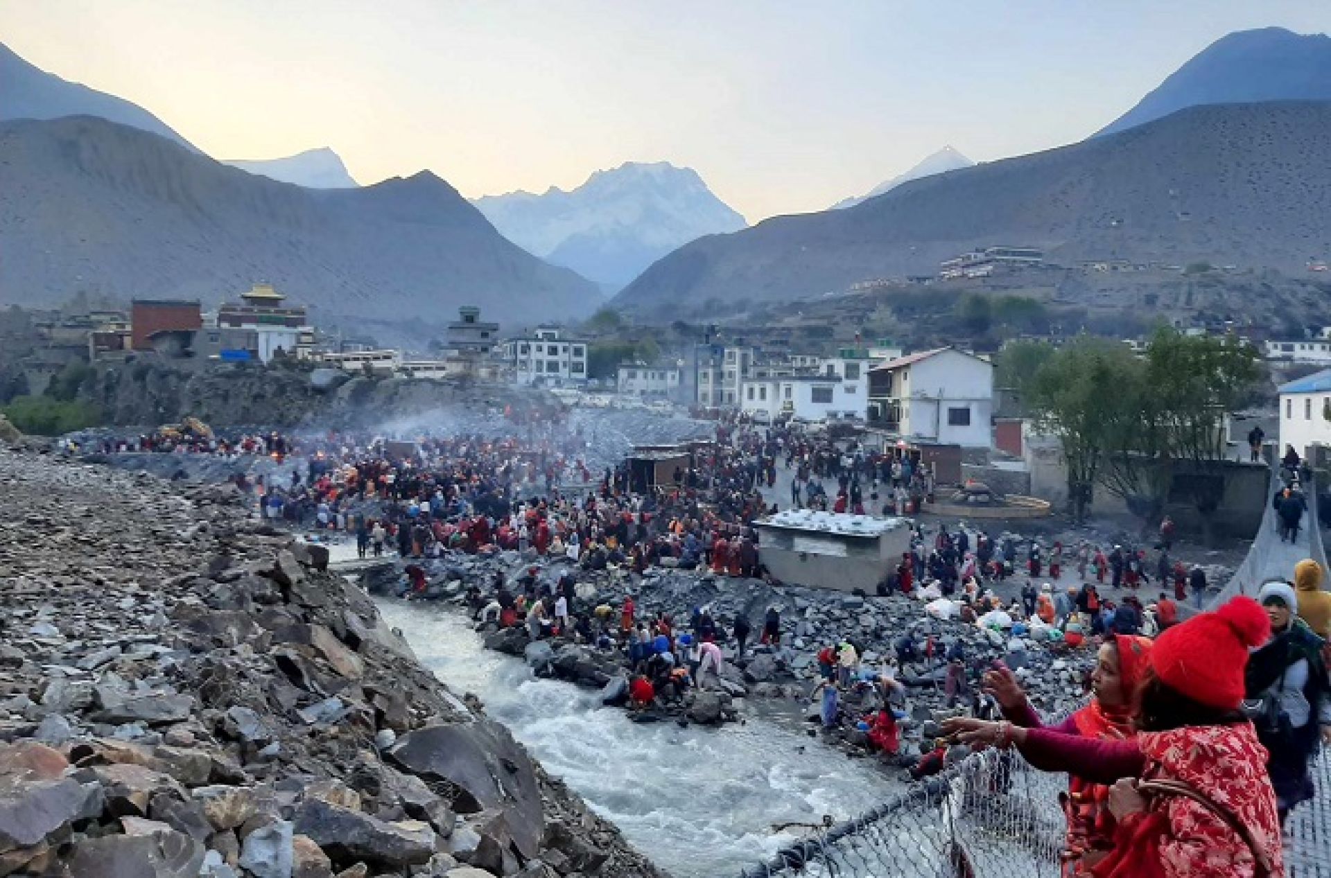 कागबेनी र मुक्तिनाथमा भक्तजनको घुइँचो