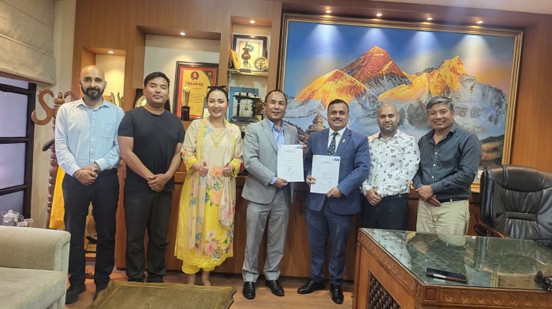 पर्यटन बोर्डको पहलमा विशेष पर्वतारोहण तालिम सञ्चालन गर्न सम्झौतामा हस्ताक्षर