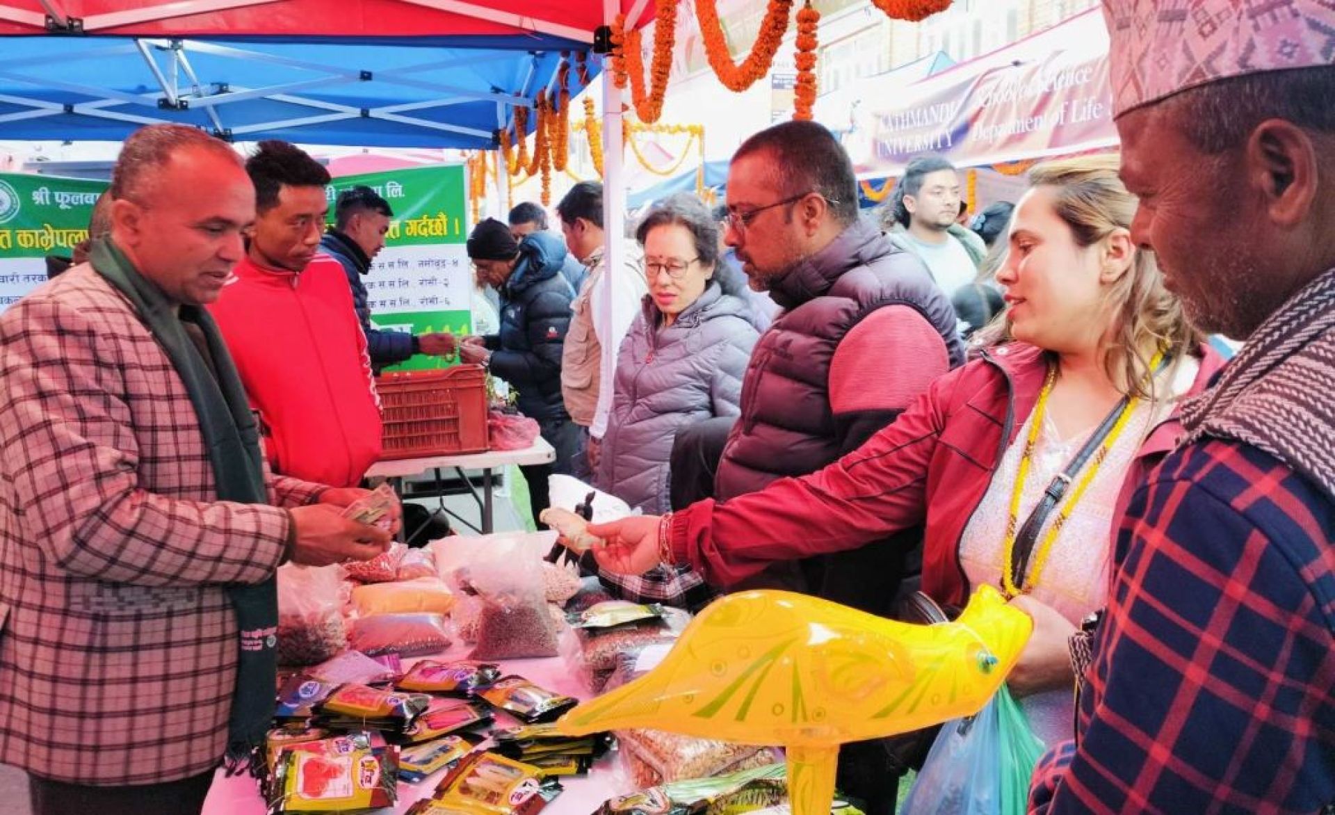 काभ्रे कृषि महोत्सवमा छ करोडको कारोबार