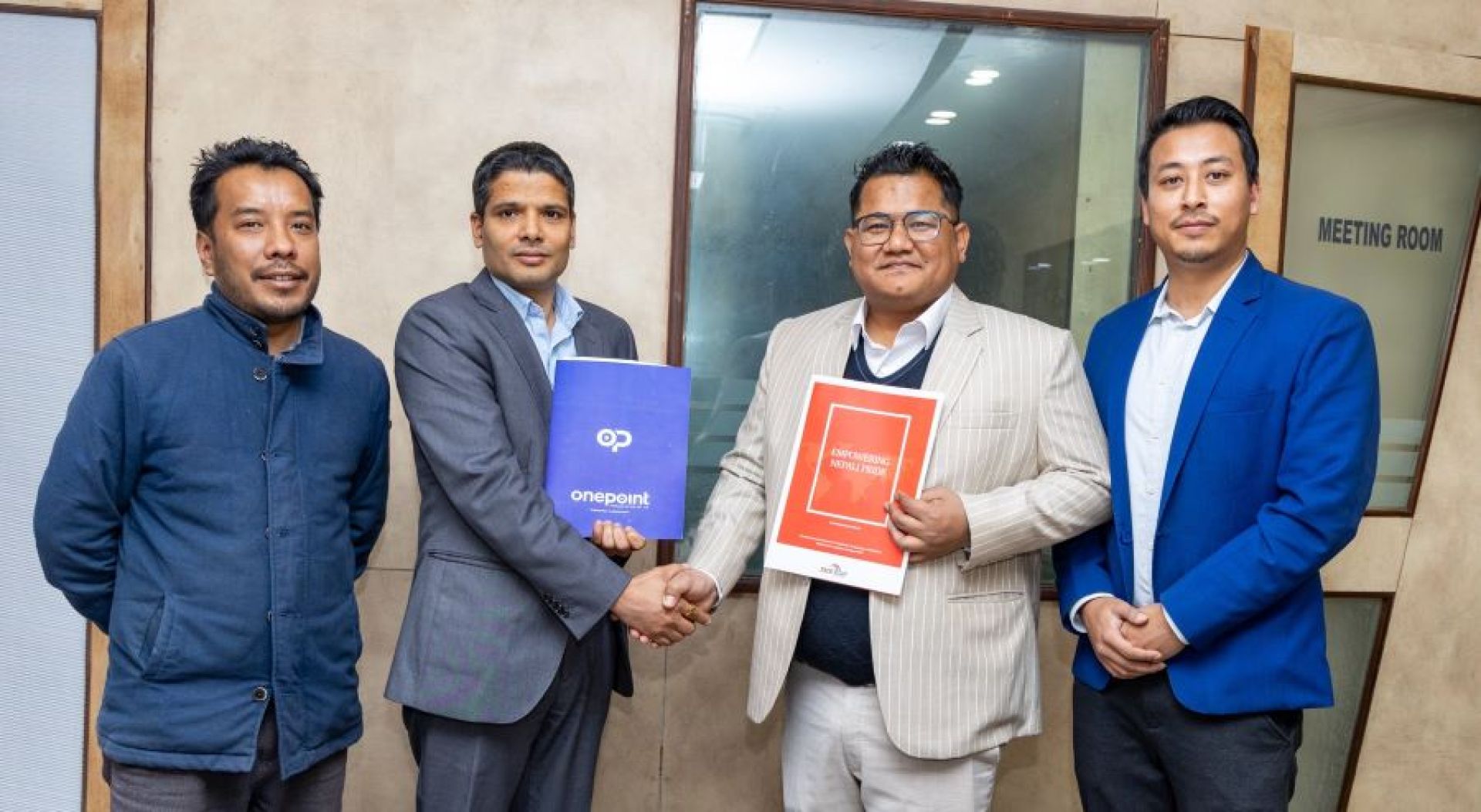 आईएमई र वान प्वाइन्टबीच रेमिट स्विचको डिजिटाइजेशन सम्झौतामा हस्ताक्षर