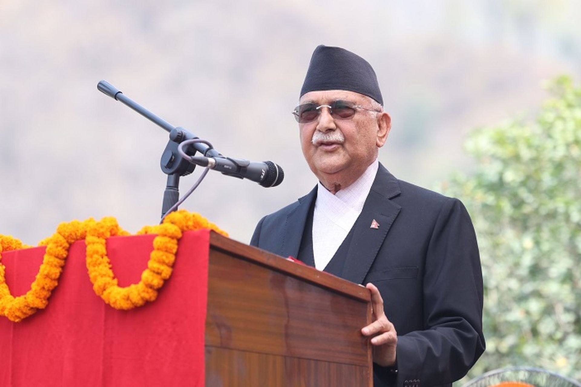सरकार परिवर्तनको हल्ला असत्य हो, ढुक्कले काम गर्नुस्ः प्रधानमन्त्री