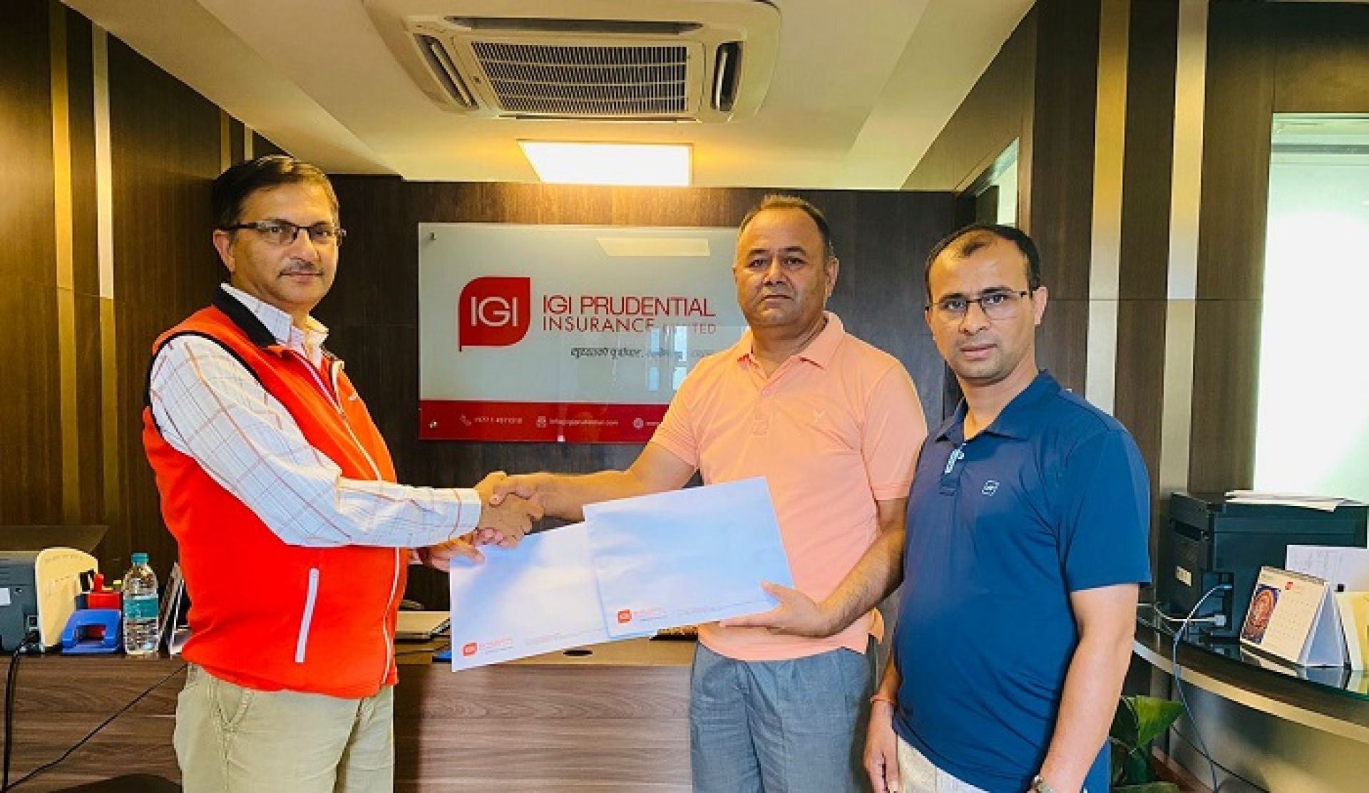 आइजीआई प्रुडेन्सियल इन्स्योरेन्स र नीलकण्ठ नगरपालिकाबीच बीमा सम्बन्धि सम्झौता  