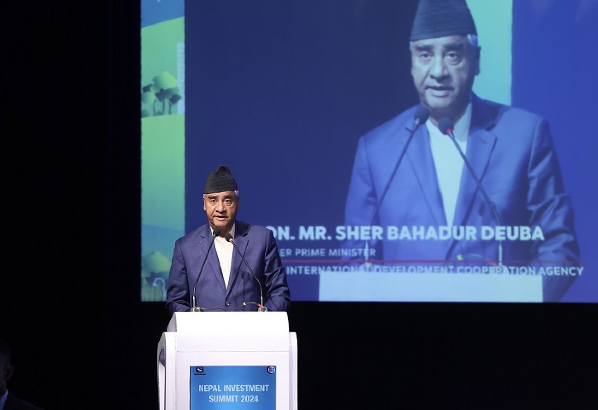 विदेशी लगानीका लागि नेपालका सबै क्षेत्र खुला छन्ः शेरबहादुर देउवा