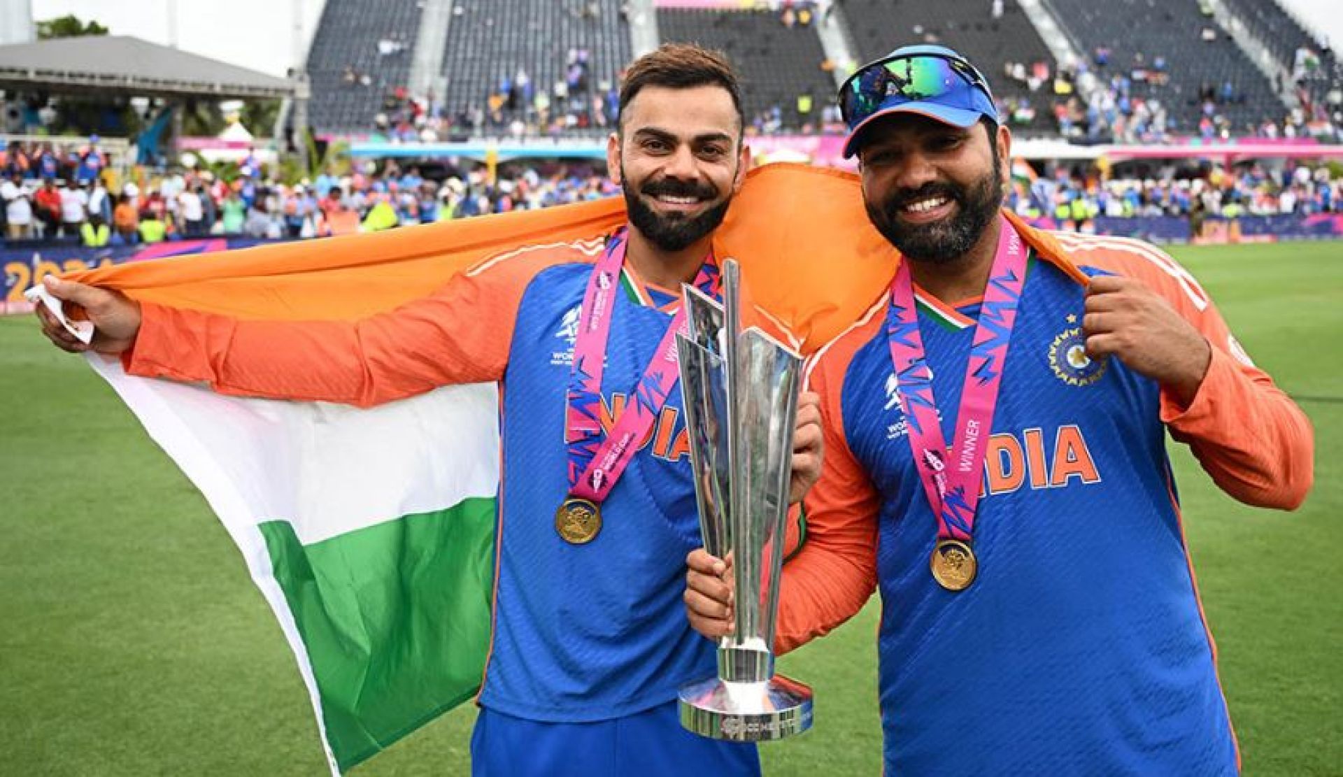 टी–२० विश्वकपको उपाधि भारतलाई, रोहित र कोहलीले लिए अन्तर्राष्ट्रिय टी–२० खेलबाट सन्यास