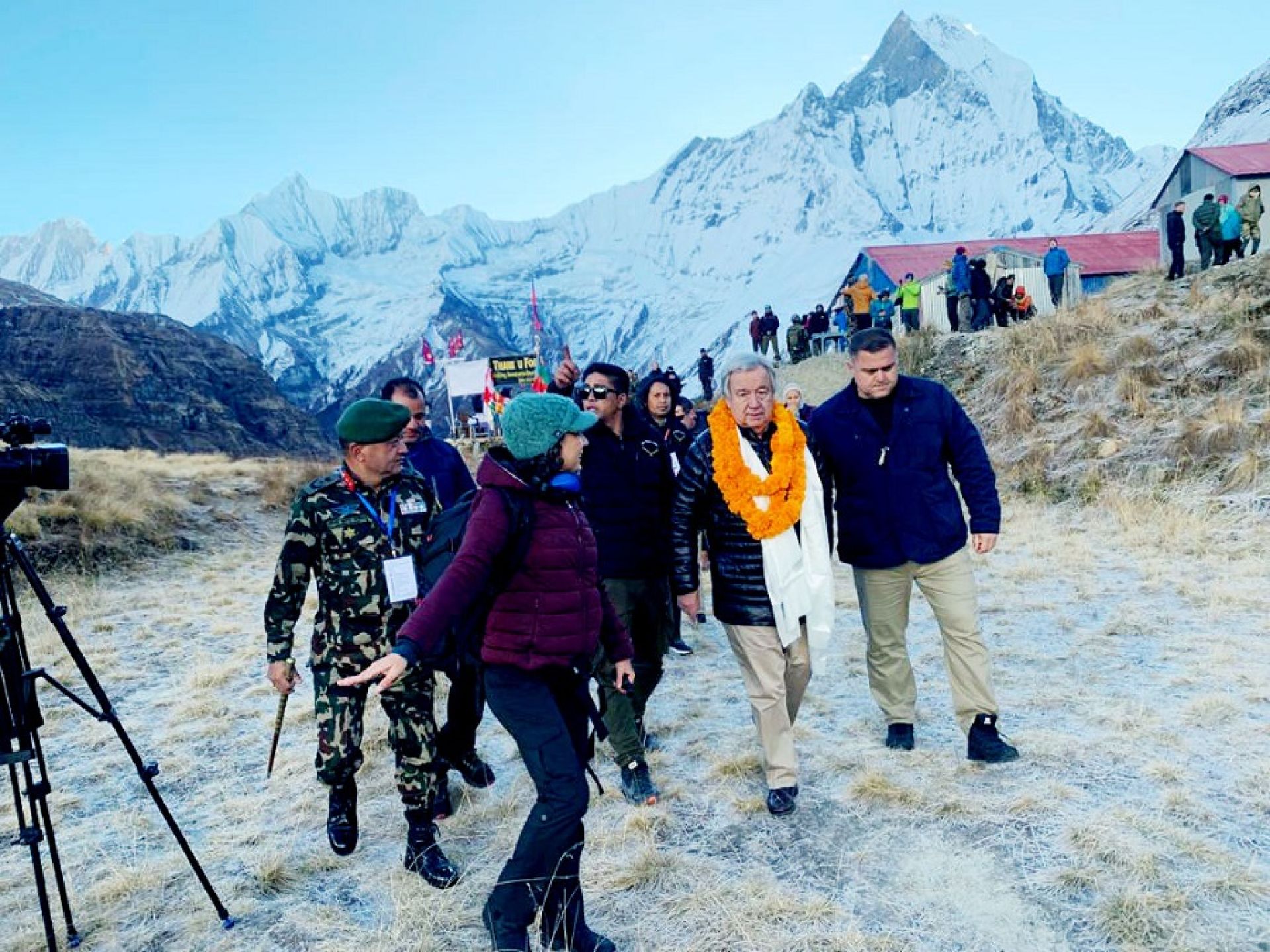 महासचिव गुटेरेसको भ्रमण: कोप २८ मा हिमालको मुद्दाले पाउला प्राथमिकता !