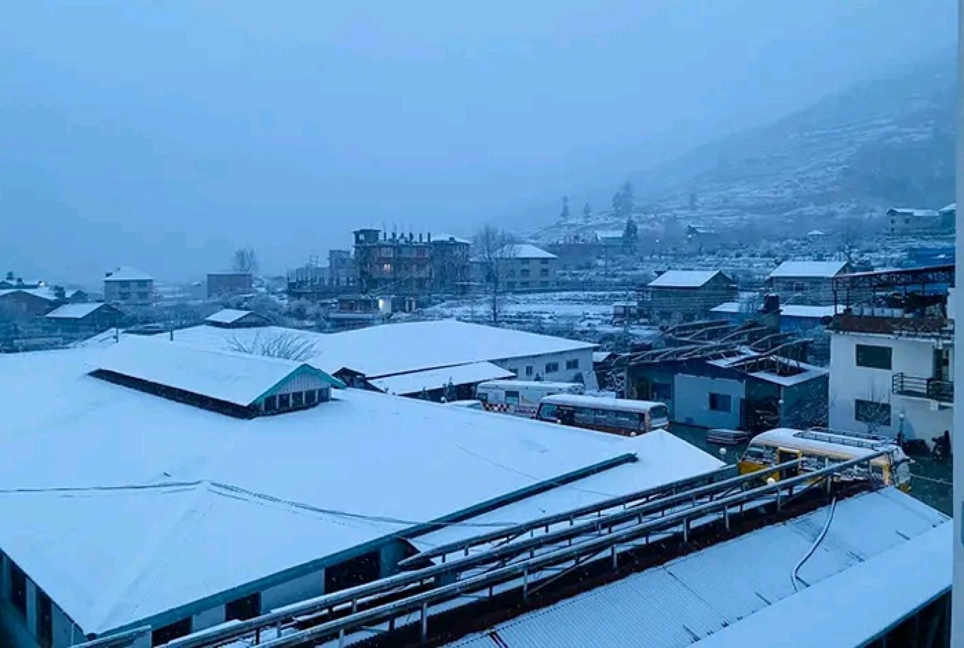 जुम्लामा हिमपात, किसान खुसी