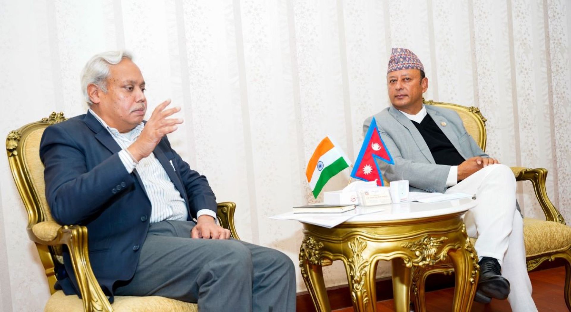 Indian Ambassador, Energy Minister discuss power trade