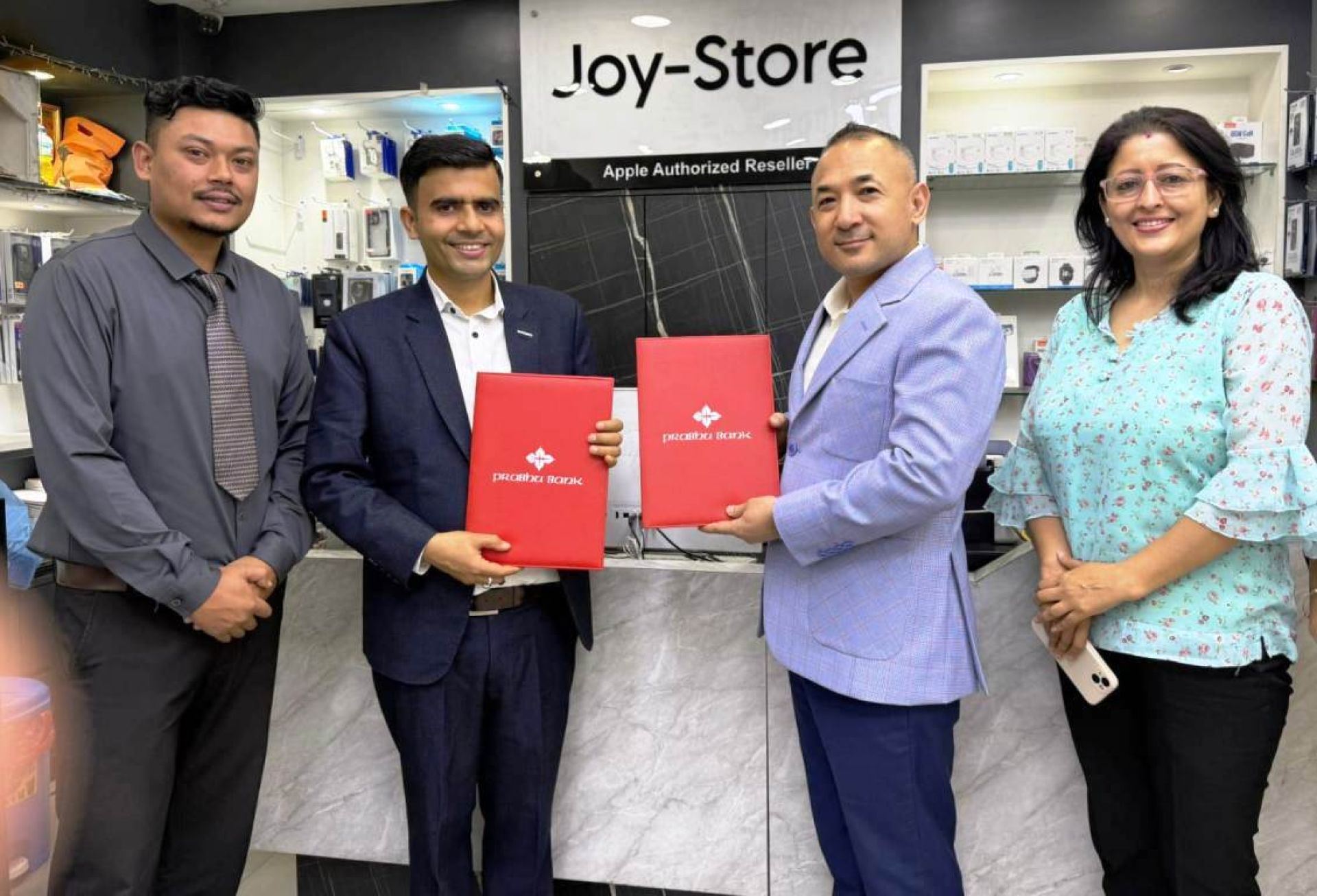 प्रभु बैंकका ग्राहकलाई जोय स्टोरमा २० प्रतिशतसम्म छुट