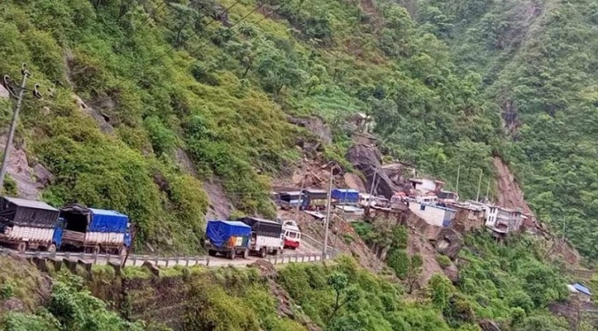 Heavy vehicles banned from plying Karnali Highway