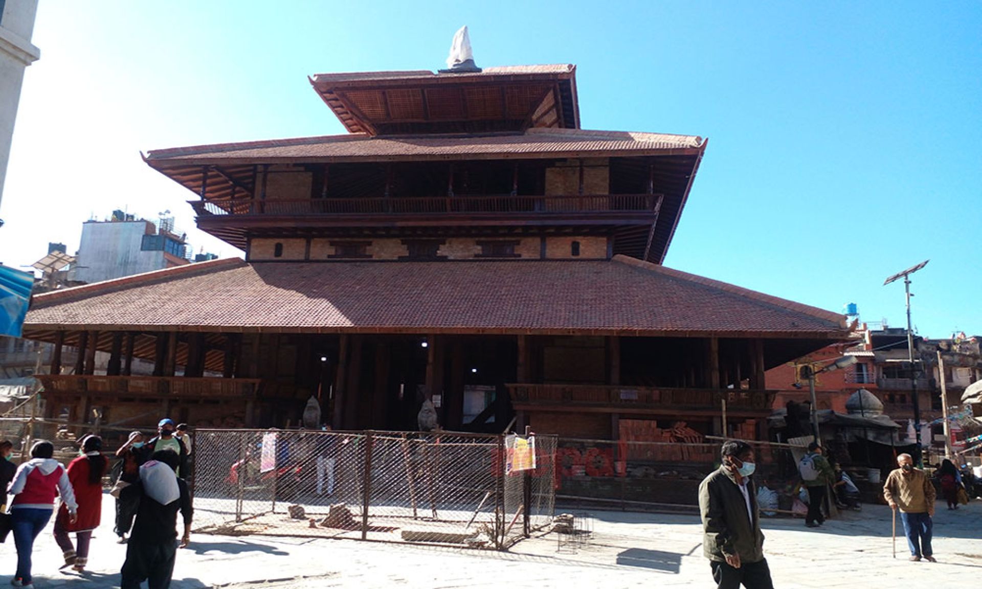 सर्वसाधारणका लागि  काष्ठमाण्डप खुला गर्नेबारे अझै अन्योल