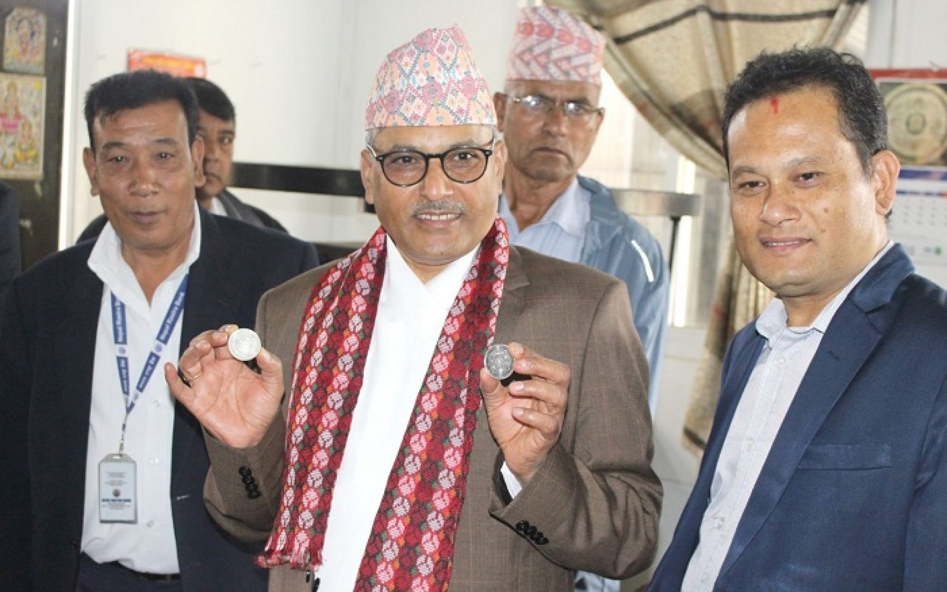 राष्ट्रिय जनावर गाईकोचित्र अङ्कित ‘मेडालियन सिक्का’ सार्वजनिक