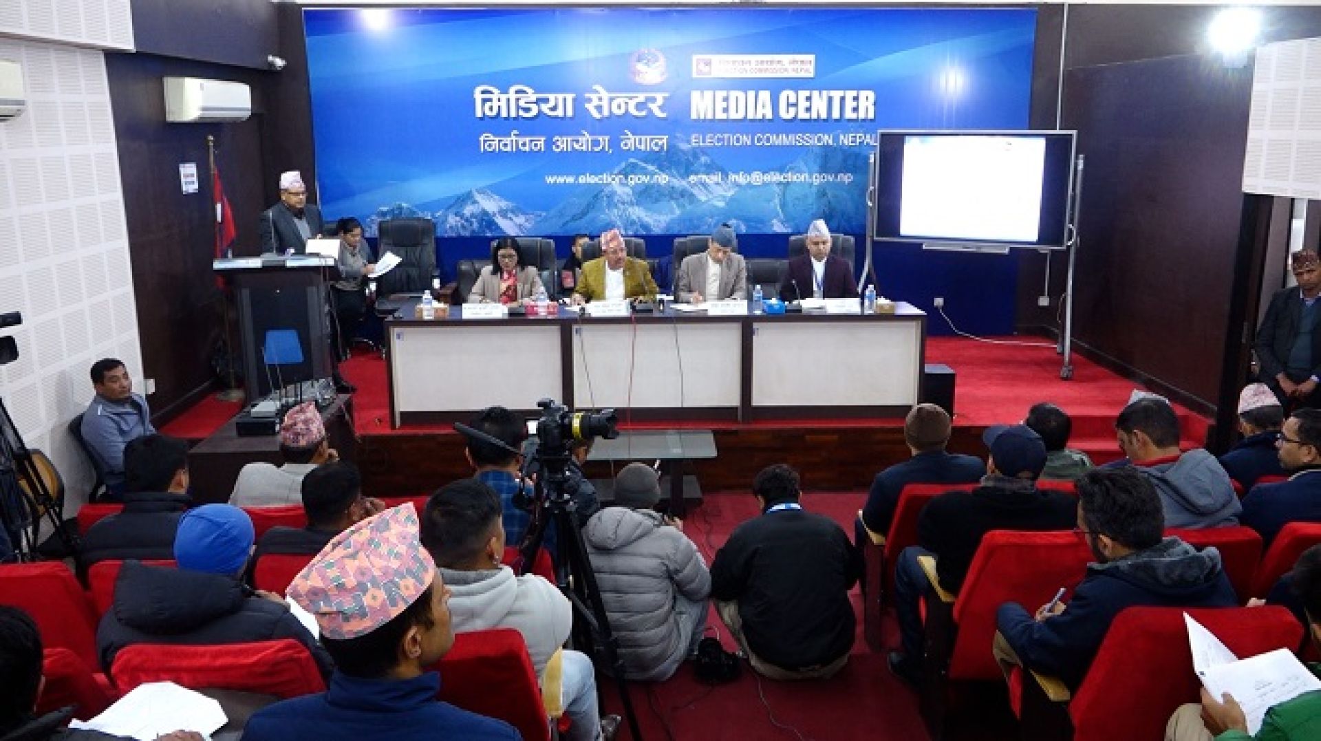 निर्वाचन आयोगद्वारा निर्वाचन सूचना सम्प्रेषण तथा समन्वय केन्द्र स्थापना