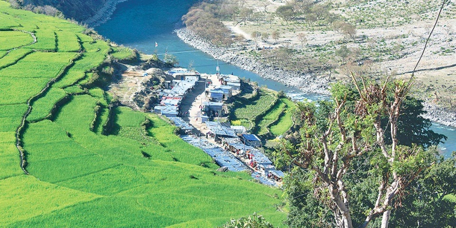 कालीकोटका तीन पालिका जोड्ने सडकका लागि नदी वाधक