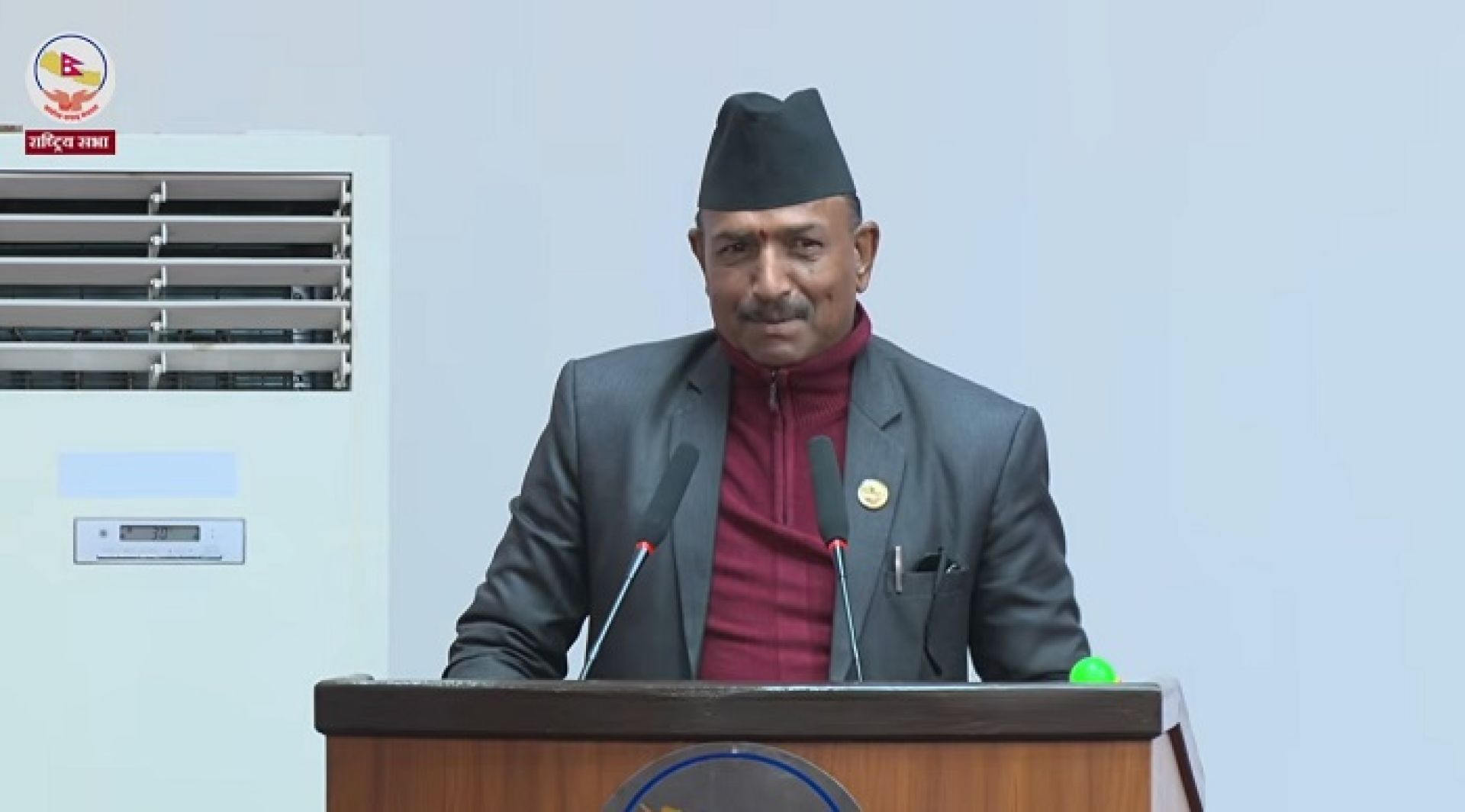 राष्ट्रिय सभामा नारायण दत्त भट्टको कटाक्षः लोकतन्त्रको नाममा थिति, विधि र प्रक्रिया ध्वस्त