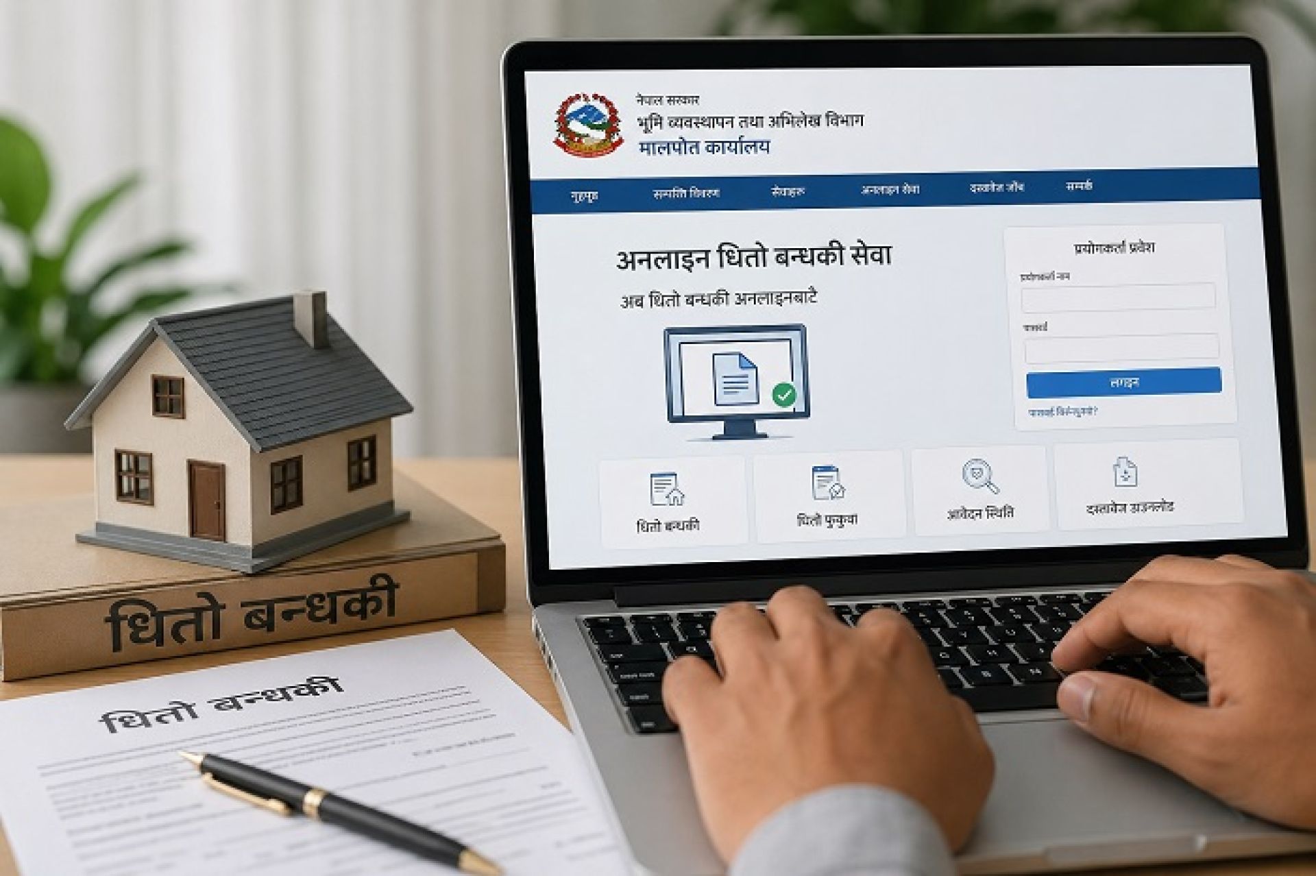 मालपोतका सेवा अब ‘फेसलेस’स् अब घरमै बसेर धितो रोक्का र फुकुवा गर्न सकिने