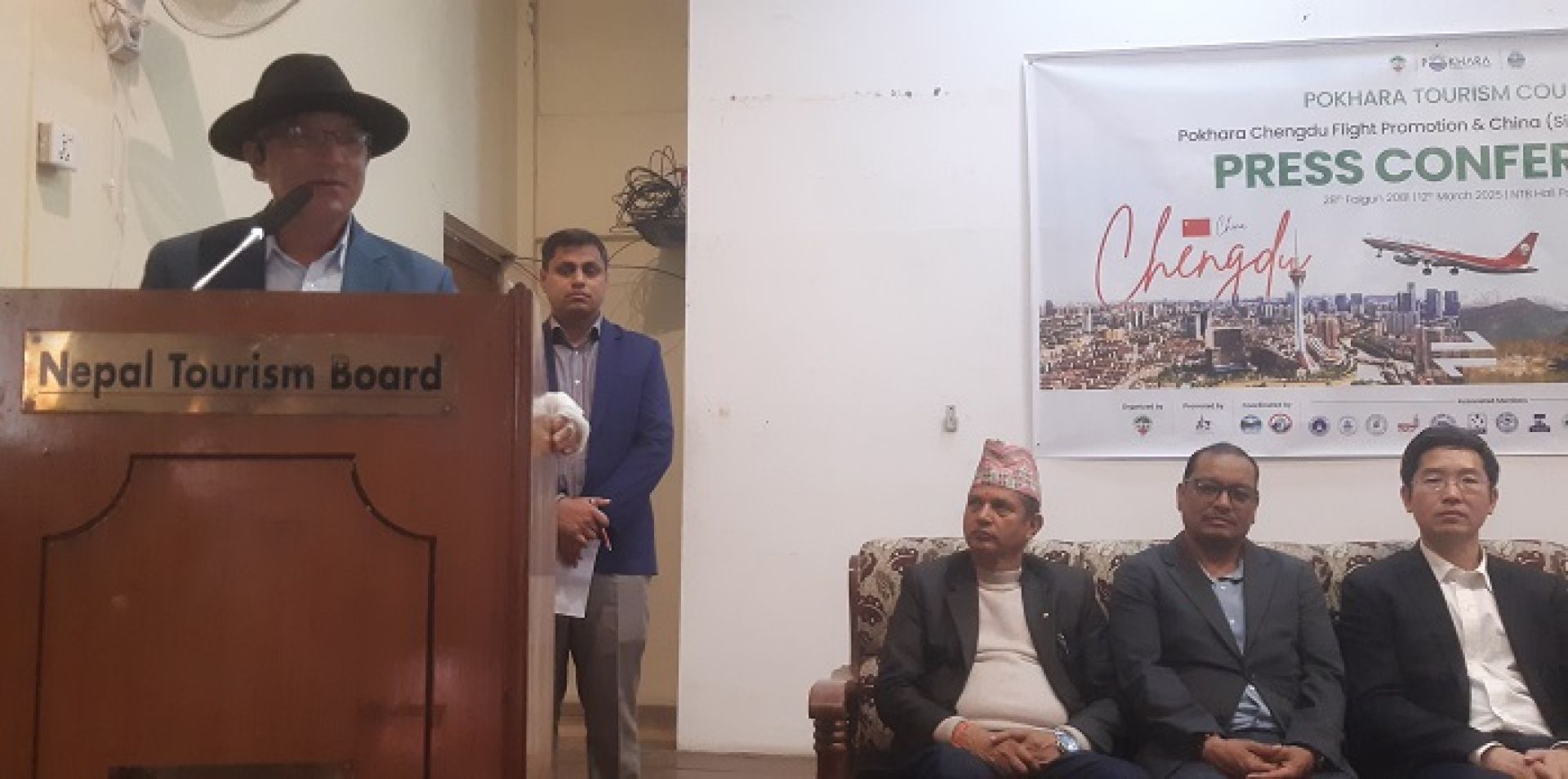 चैत ५ गतेदेखि पोखरा अन्तर्राष्ट्रिय विमानस्थलबाट पोखरा–छेन्दु चार्टड उडान हुँदै