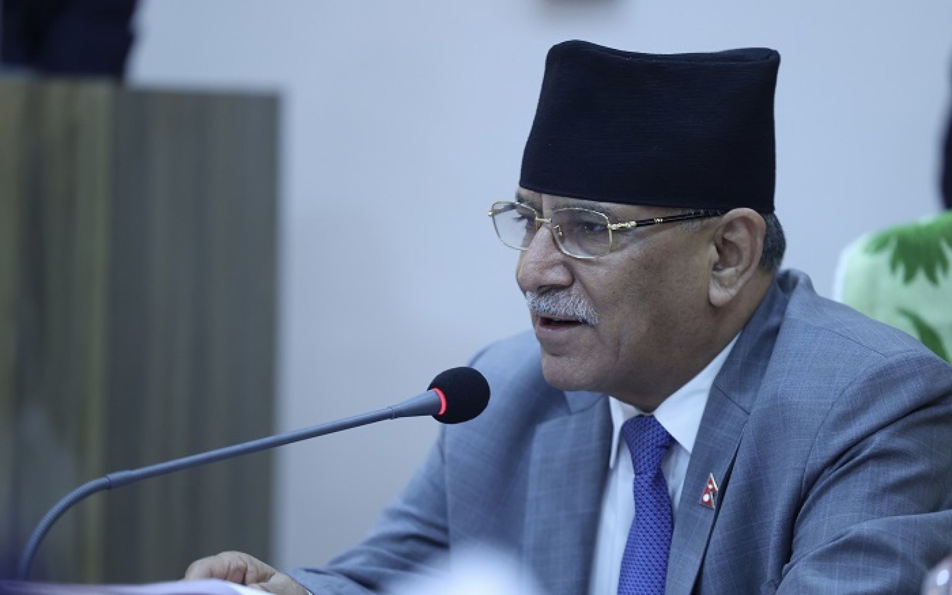 नेकपाको संसदीय दलको नेतामा प्रचण्ड चयन