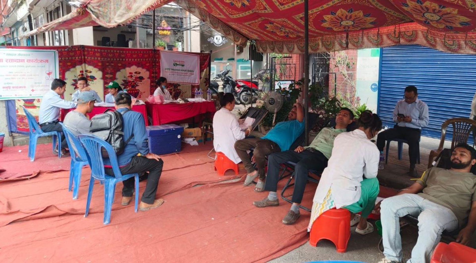 समृद्धि फाइनान्सद्वारा रक्तदान कार्यक्रम