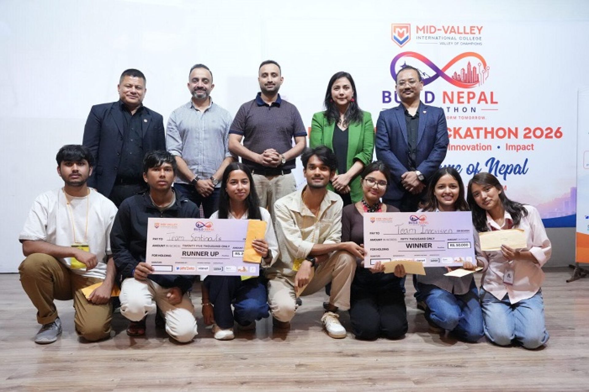 मिड-भ्यालीको ‘बिल्ड नेपाल ह्याकाथन’मा बाँदर आतंक समाधान गर्ने ‘इनोभिजन’ विजेता